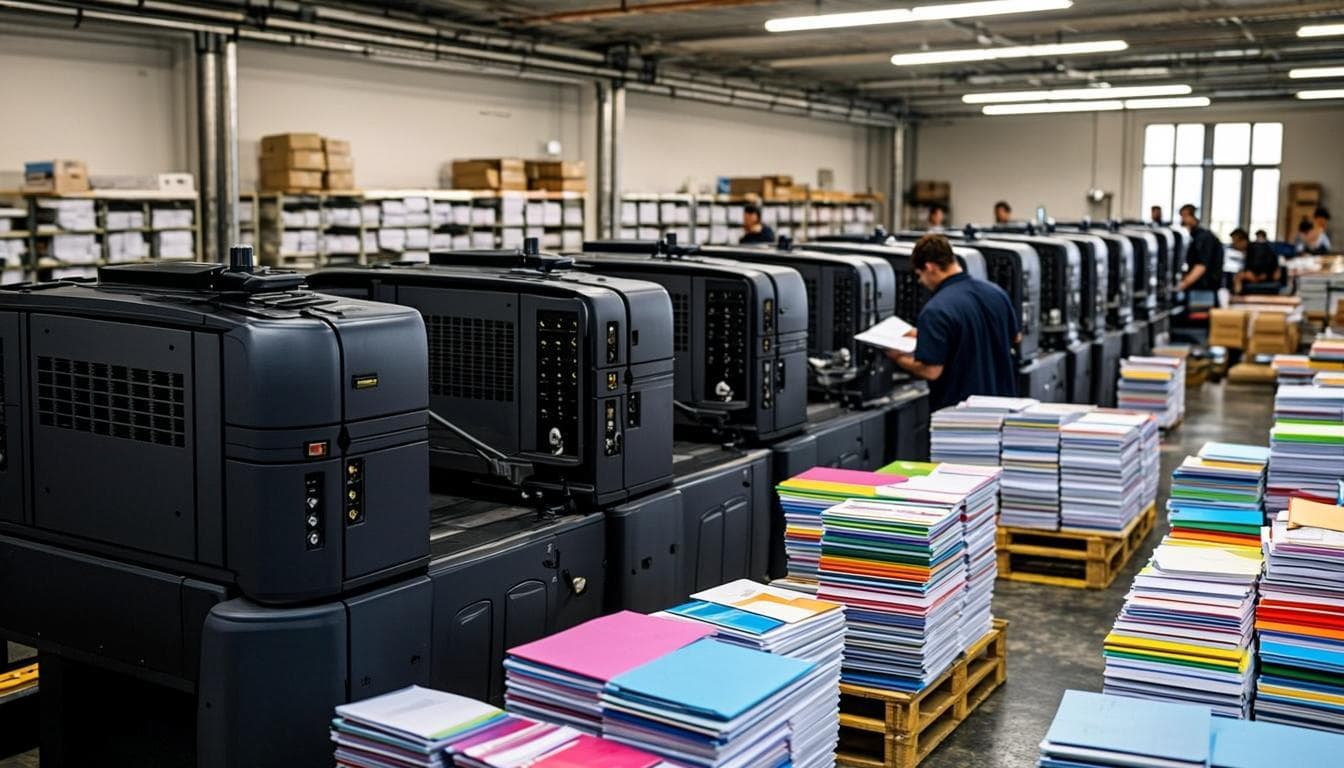 SuryanshPrintOGrapher printing workshop with modern machines